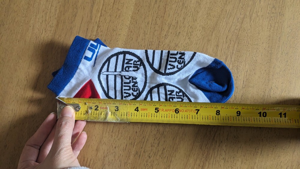 United Launch Alliance ULA Vulcan Centaur socks logo