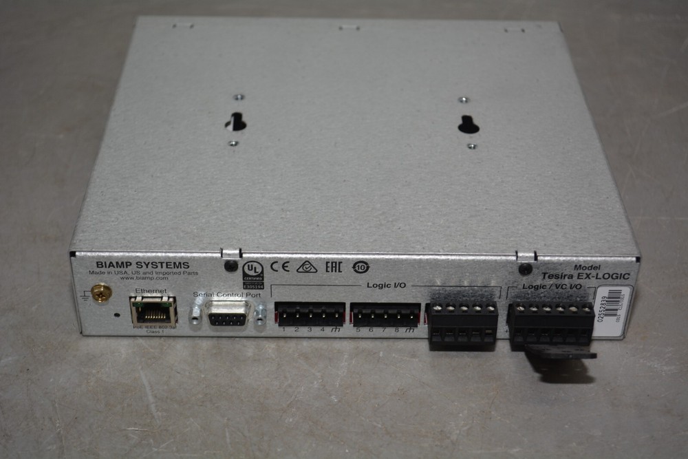 ^ Biamp Tesira EX-LOGIC Controller #X3286