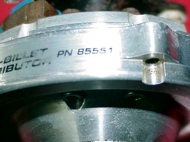 MSD 85551 Pro Billet SB & BB Chevy V8 Distributor with Mechanical Advance