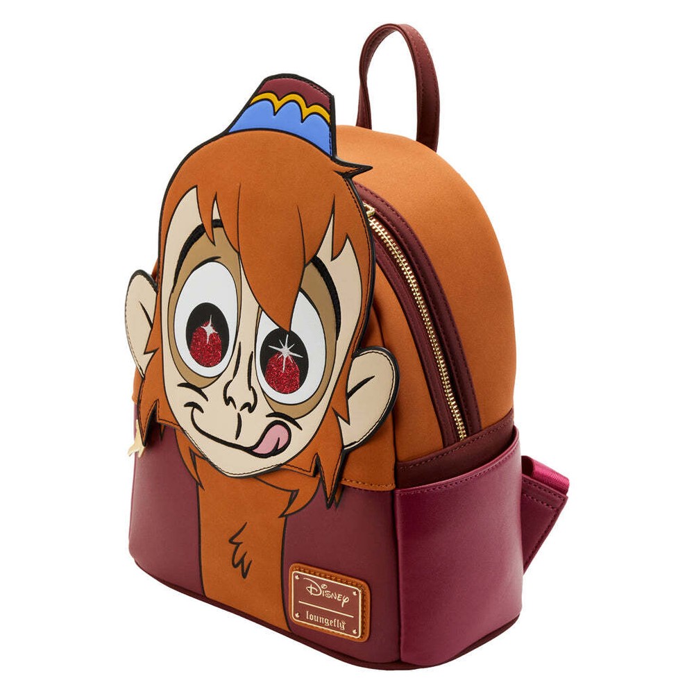 Loungefly Disney Aladdin Abu Monkey Figural Cosplay Mini Backpack