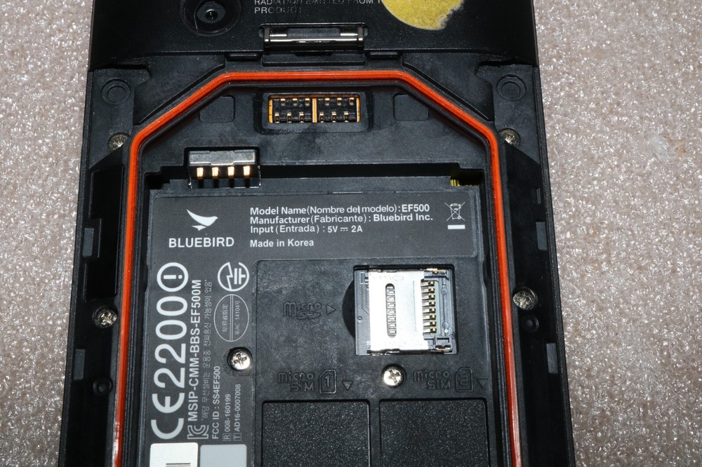 BLUEBIRD EF500 Wireless Handheld Android Mobile Computer 2D Barcode Scanner.