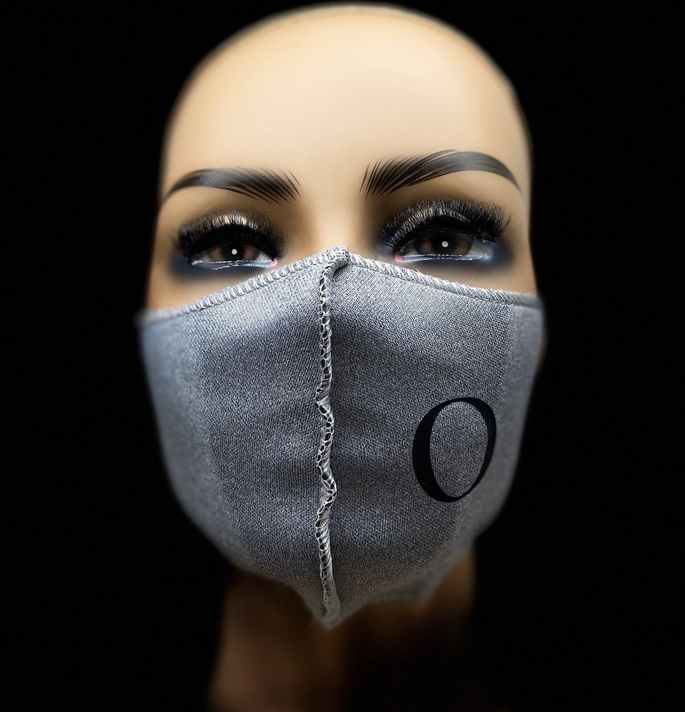 Face Mask Reusable organic nails Gris 413482