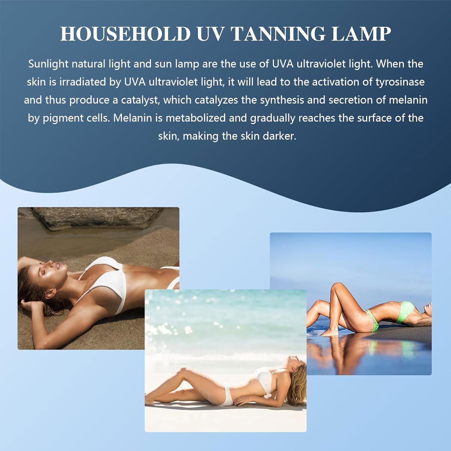 UV Facial Tanning Lamp Solarium Sun Lamp Tanning Lamp Thearpy Solarium Light