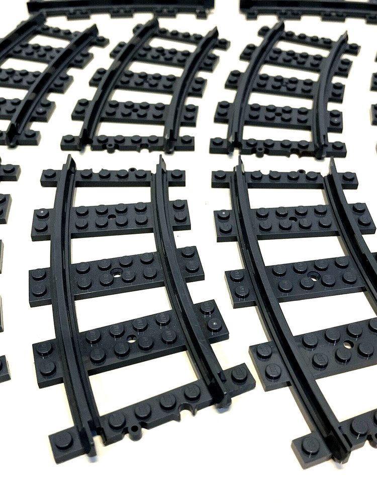 LEGO 10 x Curve Train Tracks