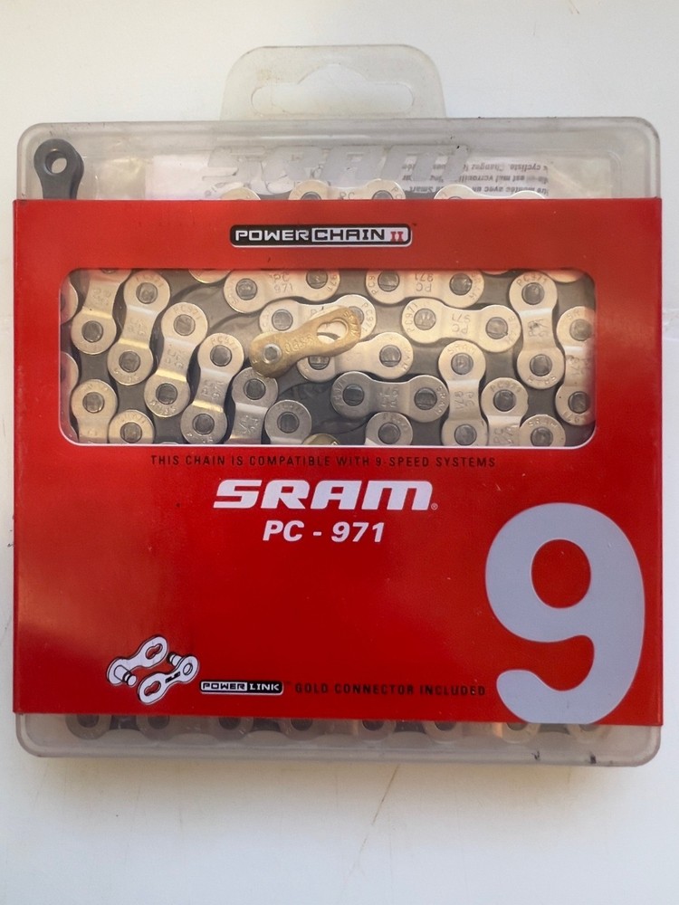 SRAM PC-971 9 SPEED CHAIN W/ POWERLINK NEW IN BOX