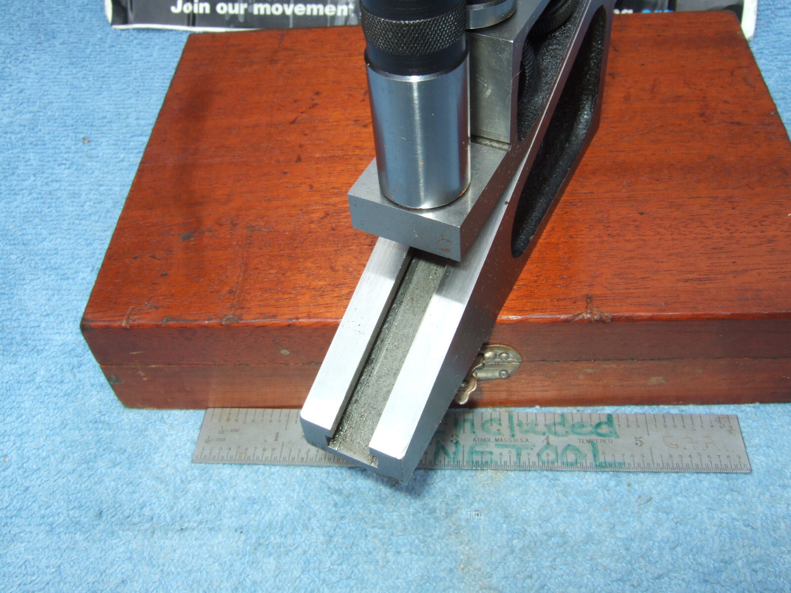 PLANER GAGE VINTAGE No.901 A LUFKIN MACHINIST TOOLMAKER INSPECT GRIND LAYOUT Z