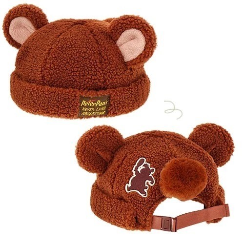 Tokyo Disney Japan Peter Pan Lost Boys Curly Bear Ear Hat Bucket Hat Cap