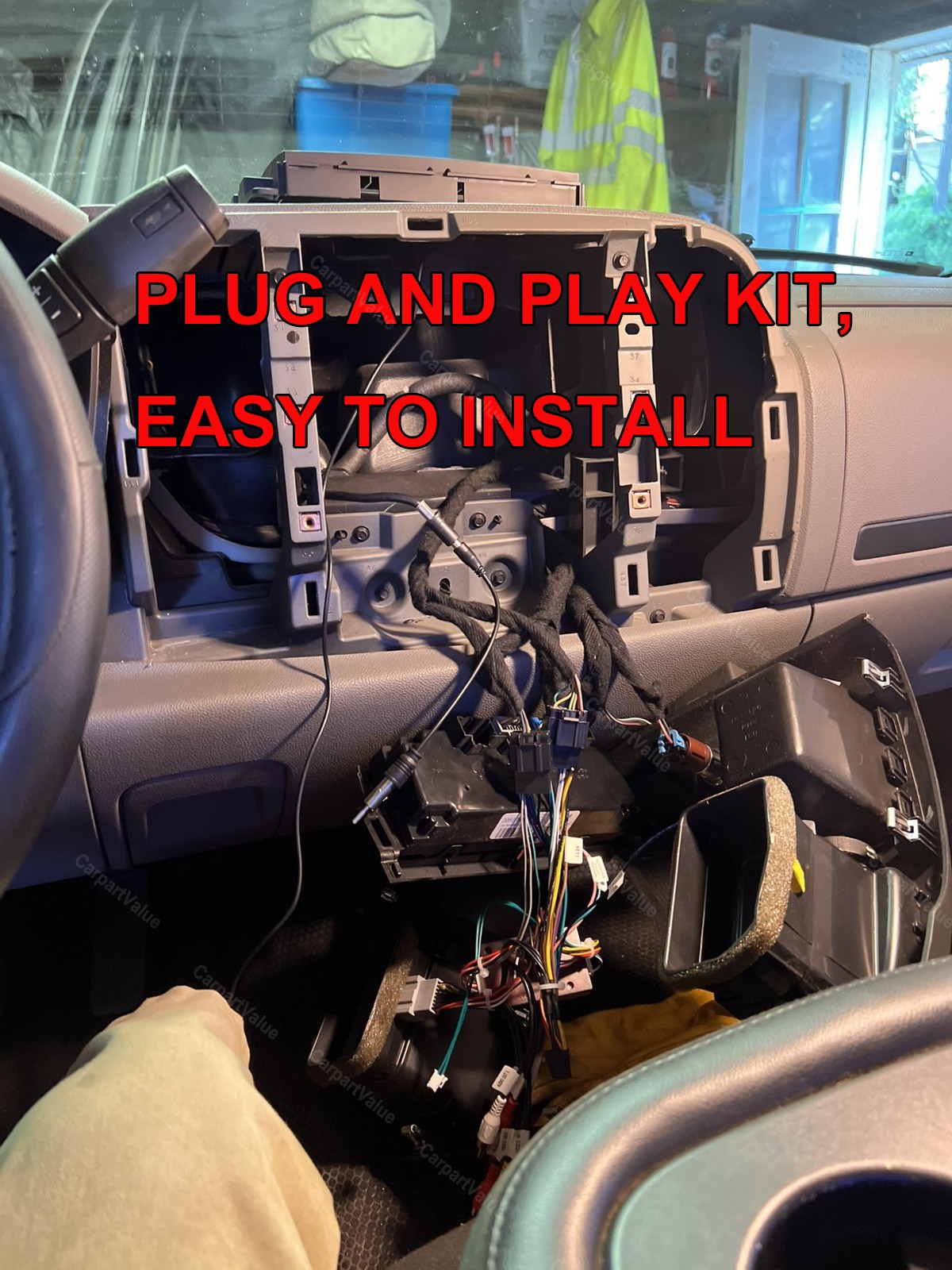 For Chevrolet Silverado 1500 2008-2013 Android 13 Carplay Radio GPS WIFI FM 32G