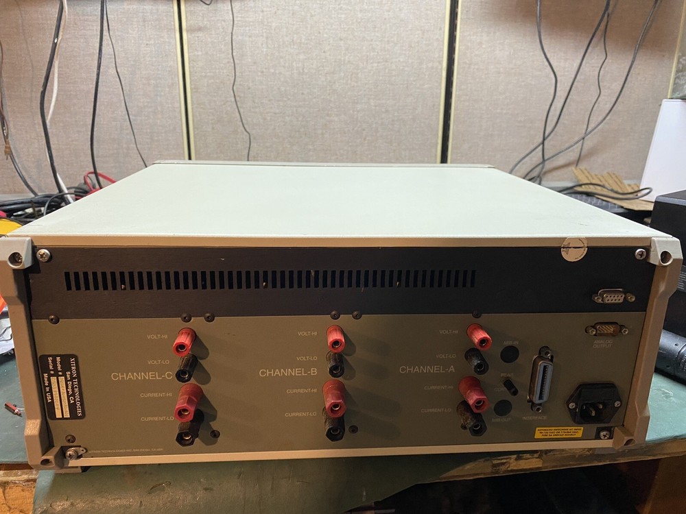 Xitron Technologies 2503 3 Channel Power Analyzer Read Description