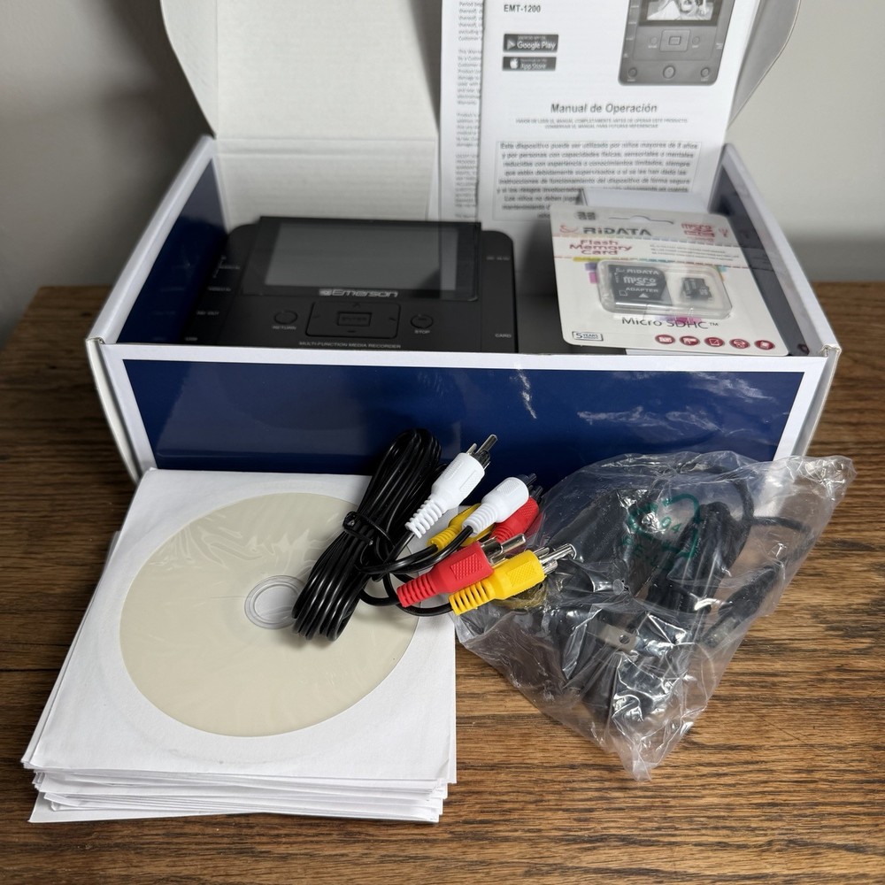 Emerson EMT-1200-Multi Function Media Recorder with LCD Screen Complete With Box
