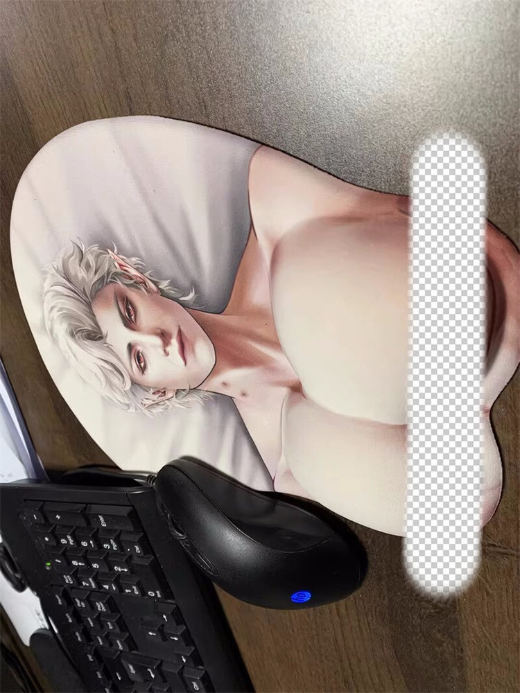 Astarion 3D Mouse Pad Mousepad Rubber Game Wrist Support Rest