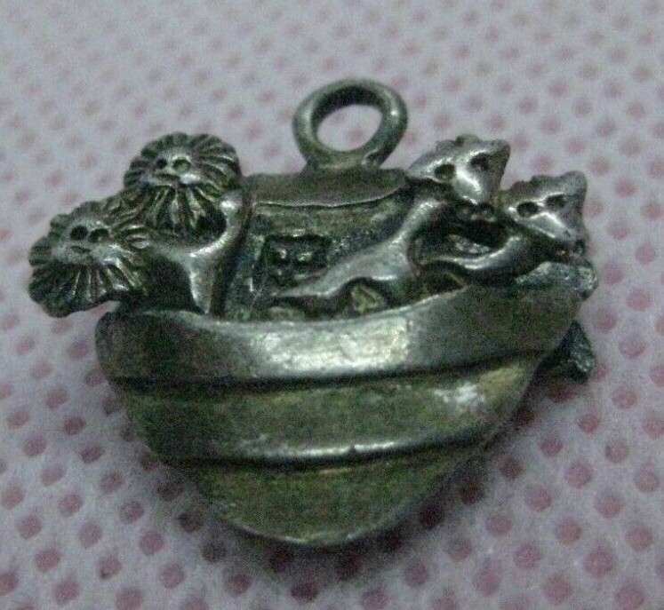 Sterling Silver Noah's Ark Charm