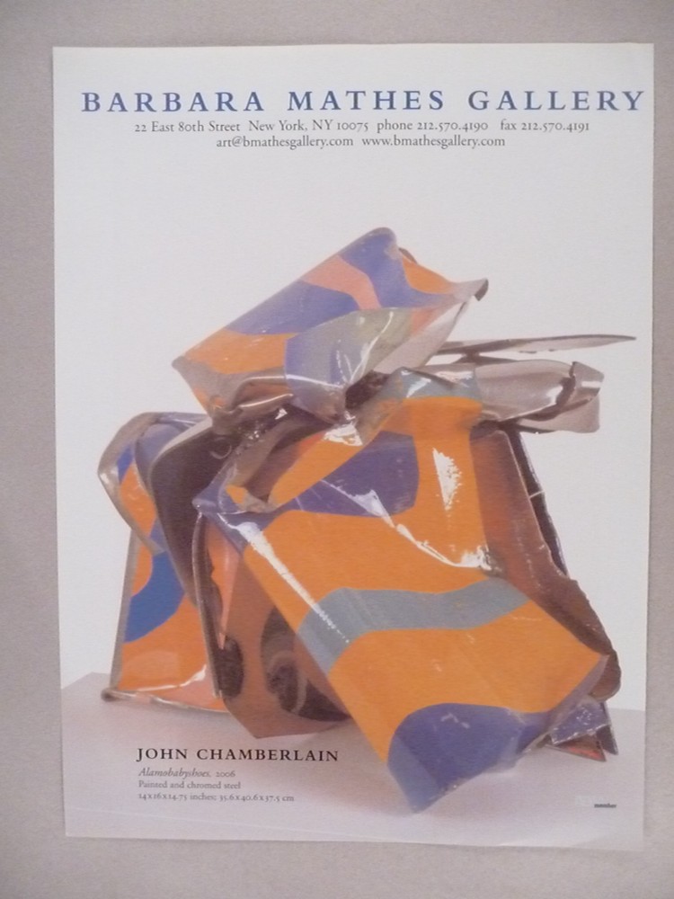 John Chamberlain MAGAZINE AD - 2007