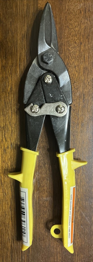 9-3/4” Pittsburgh Spring Snips Yellow