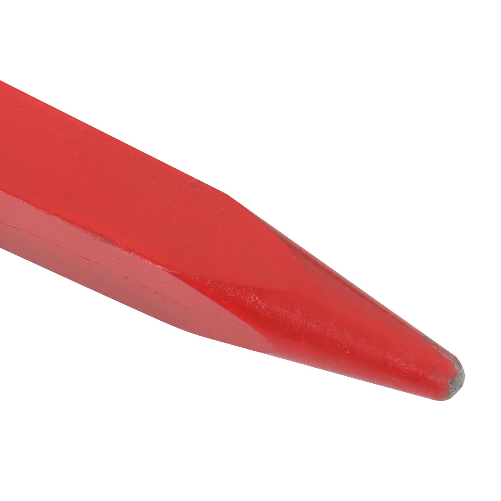 2Pcs Hay Bale Spear 49in Tractor Loader Spike Fork, Red
