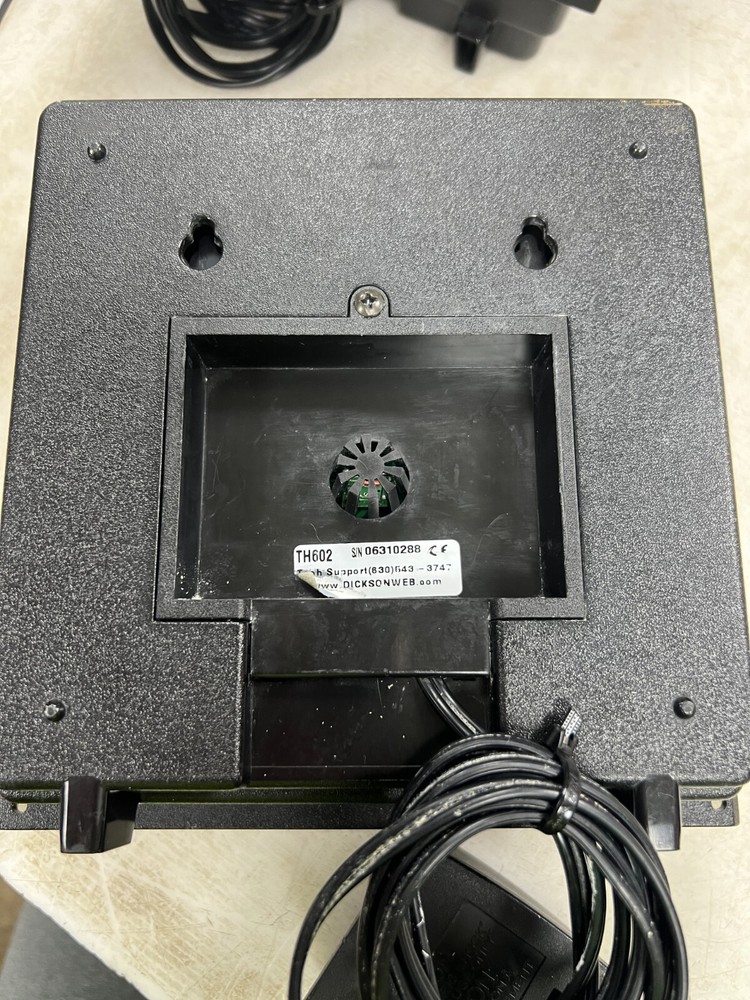 👀 DICKSON DATA TREND 6" DIGITAL TEMPERATURE & HUMIDITY CHART RECORDER TH602