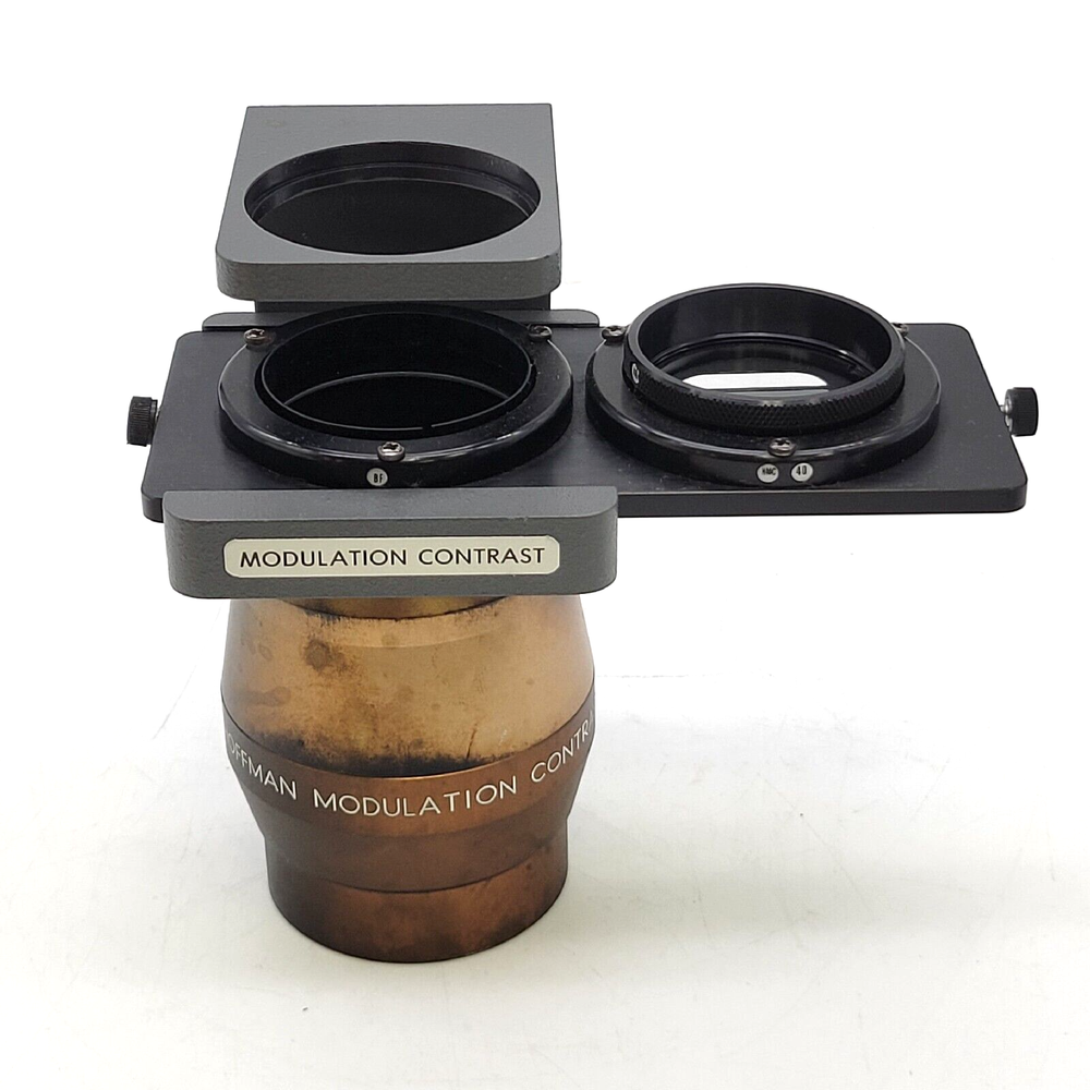 Hoffman Modulation Inverted Microscope Condenser Model EP4 40mm WD 0.5NA HMC 40