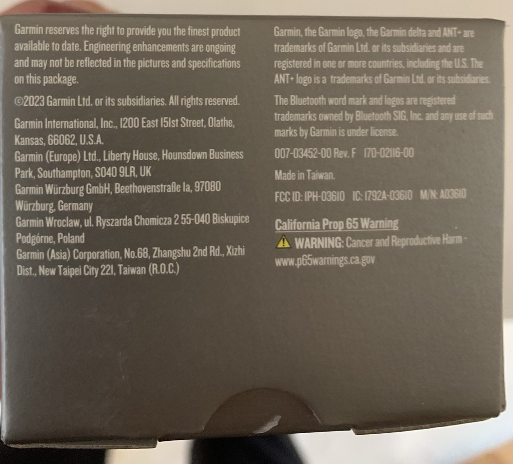 Barmin Speed Sensor 2 Bluetooth Wireless