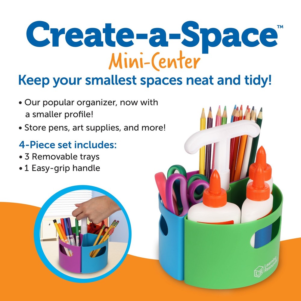 Create-a-Space Storage Mini Center Desk Organizer Classroom