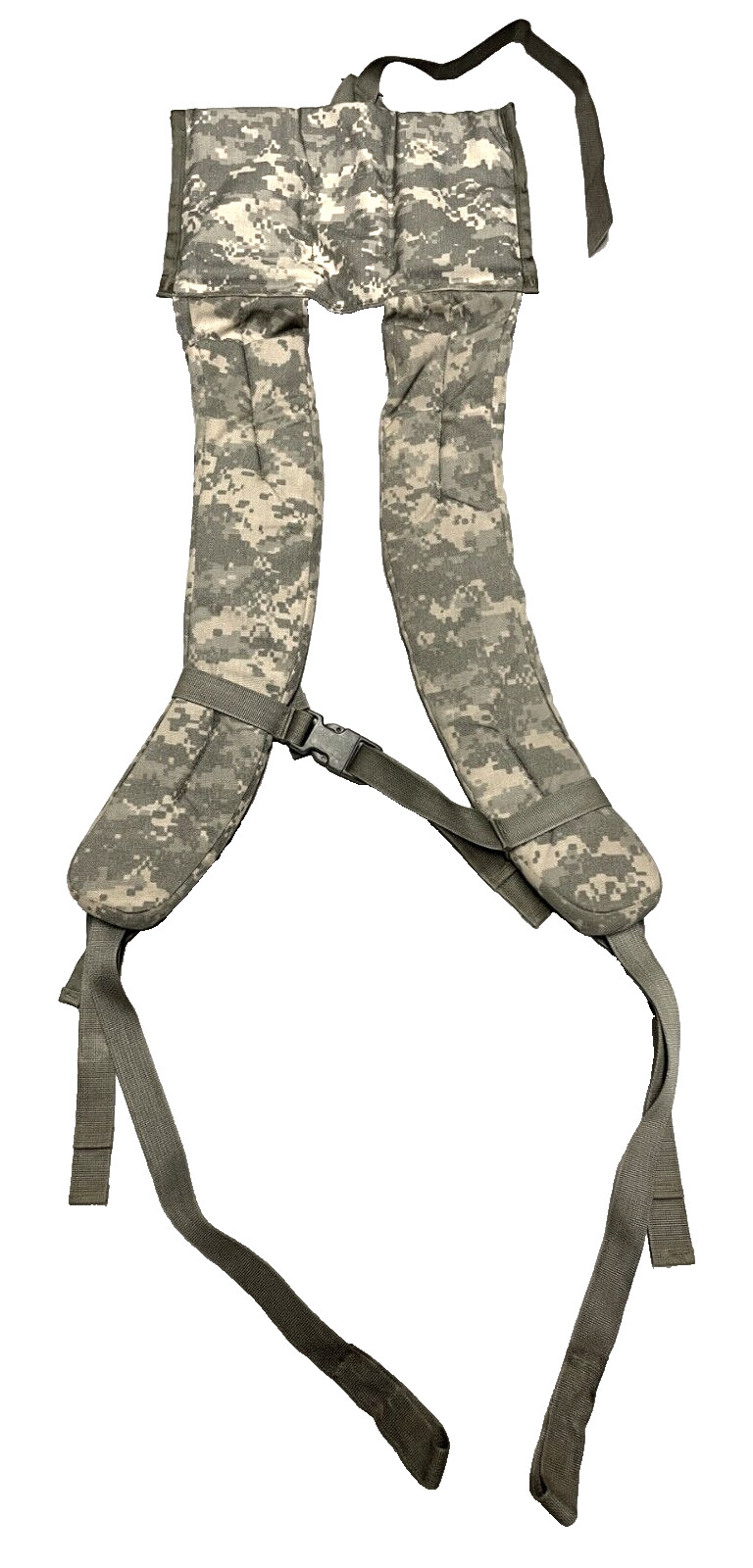 US MILITARY MOLLE II ENHANCED FRAME SHOULDER STRAPS w QR ACU for LARGE RUCKSACK