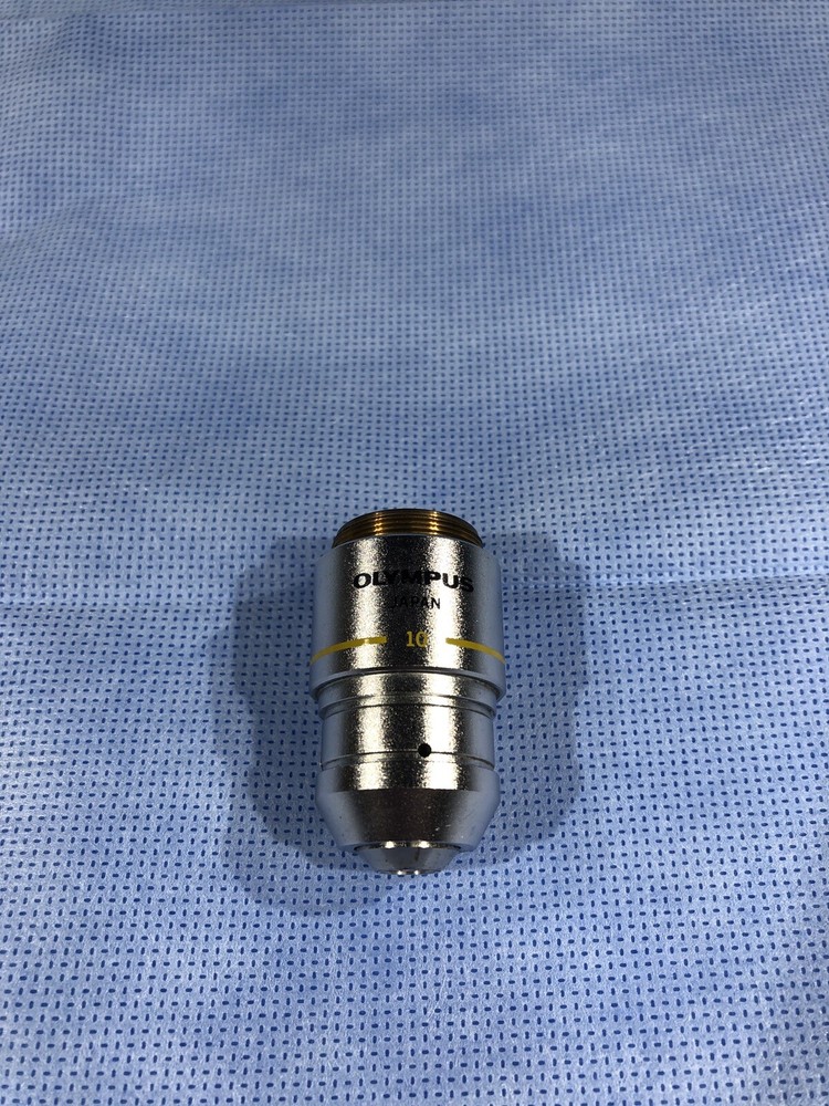 OLYMPUS DPLAN 10 0.25 160/0.17 MICROSCOPE OBJECTIVE LENS