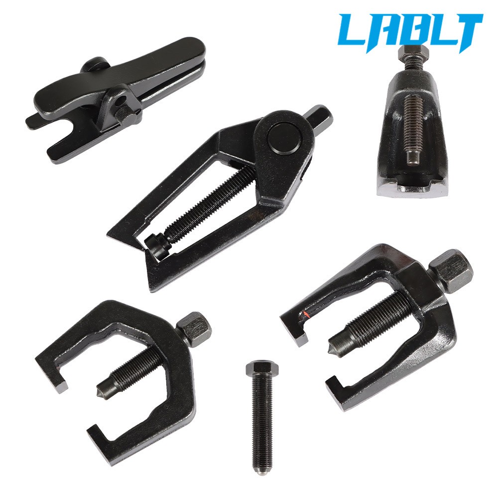 5PCS Pitman Arm Puller Ball Joint Separator Tie Rod Front End Service Tool Set