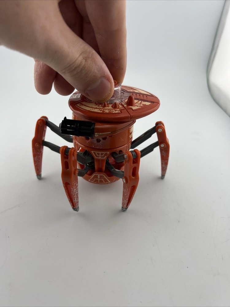 Hexbug Robotic Spider Orange Figure / No Controller / Kids Toy / Untested