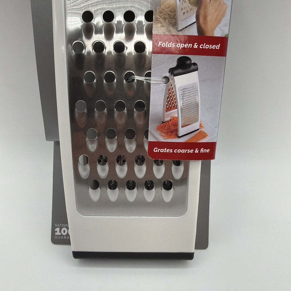 Good Cook Fold One Size Black and Red Grater 1 Pack