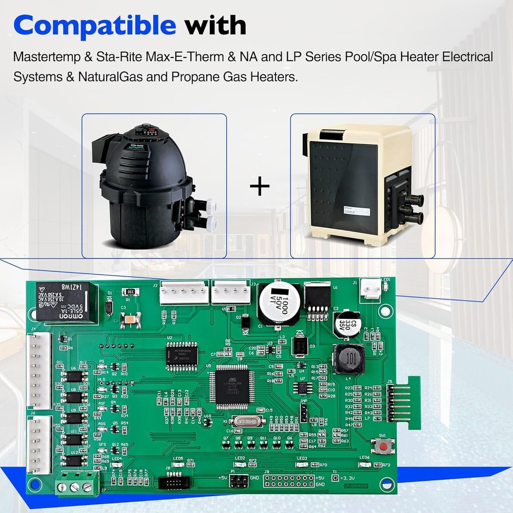 42002-0007S Pool Heater Control Board Kit - Compatible Mastertemp Max-E-Therm
