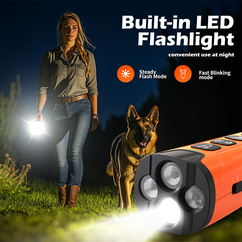 Ultrasonic Anti-Dog Bark Deterrent Device Barking Repeller Bad Behavior Training