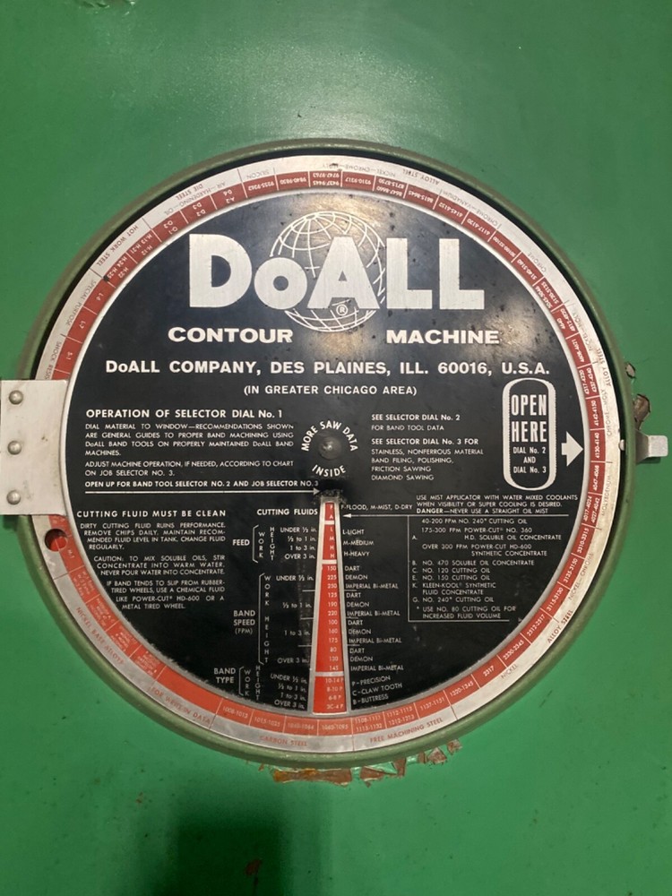 doall band saw