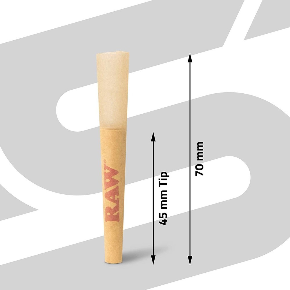 RAW Dogwalkers 70/45 Size Cone Bundle with Protective Tin Box