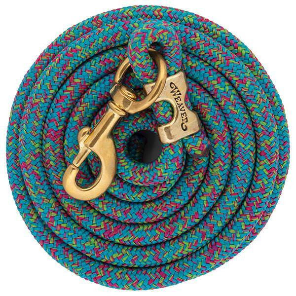 Poly Lead Rope with Solid Brass Snap