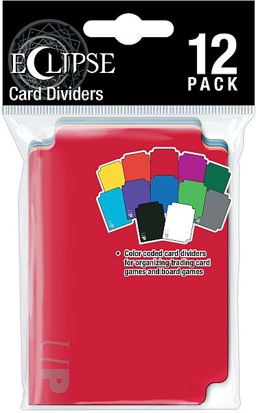 Ultra Pro Card Protection Eclipse Multi-Colored Dividers (12 Pack)