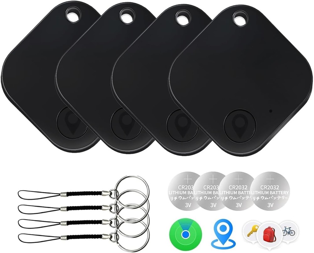 Android Air Tags-4 Pack Air Tag for Android,Google Certified Smart Android Track