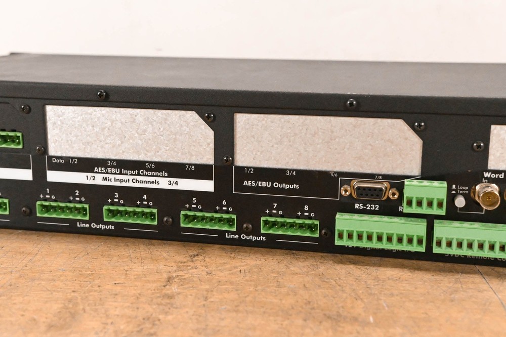 Ashly ne8800 8x8 Network Audio Processor CG01U4Y