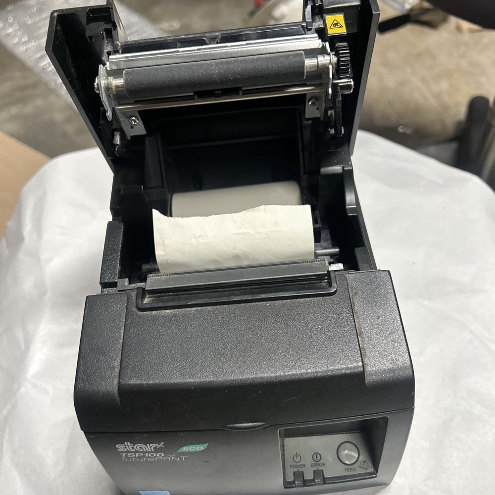 STAR TSP100 ECO future PRiNT Receipt Printer untested as is!