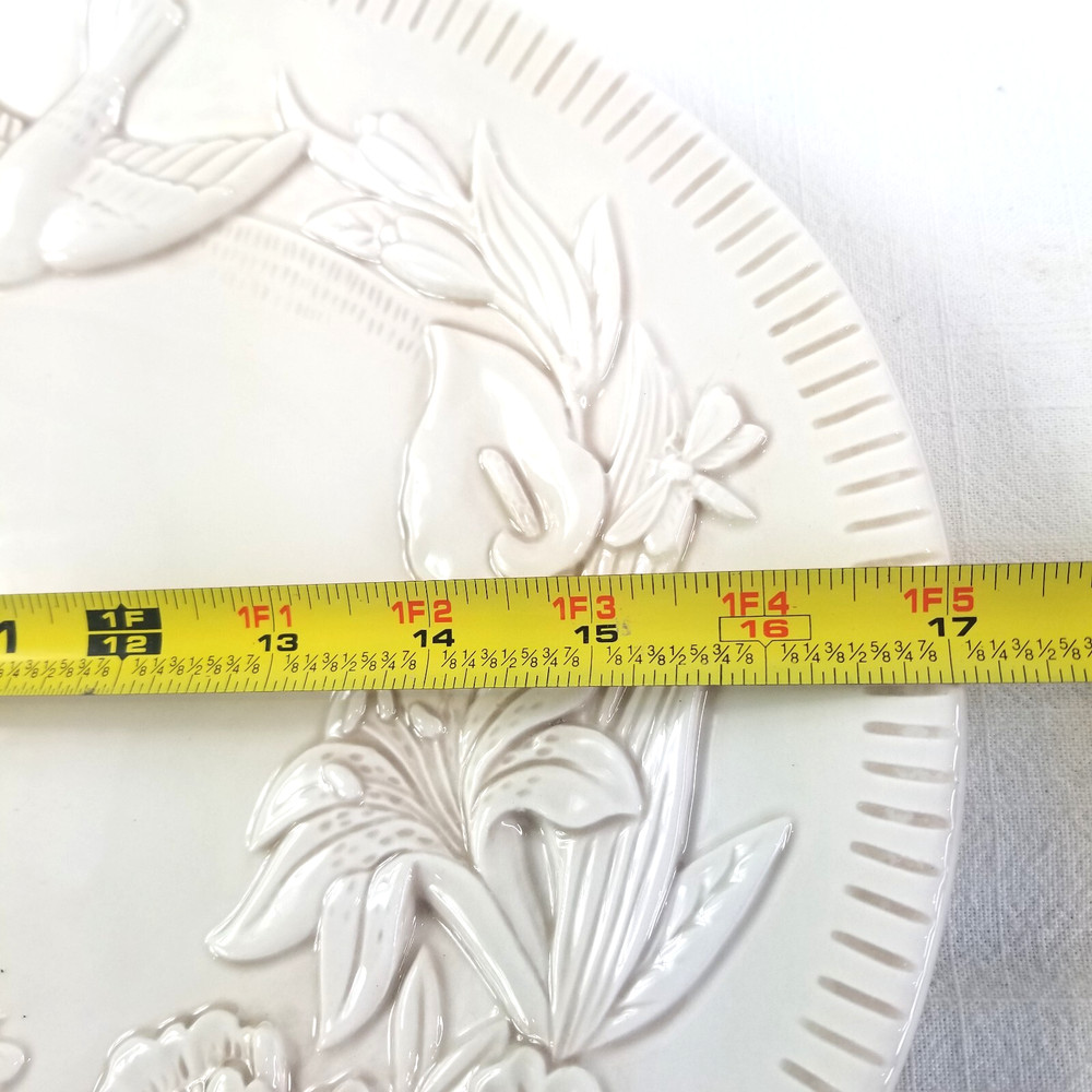 Demdaco Spring Serving Platter "He Is Risen" 17x13"