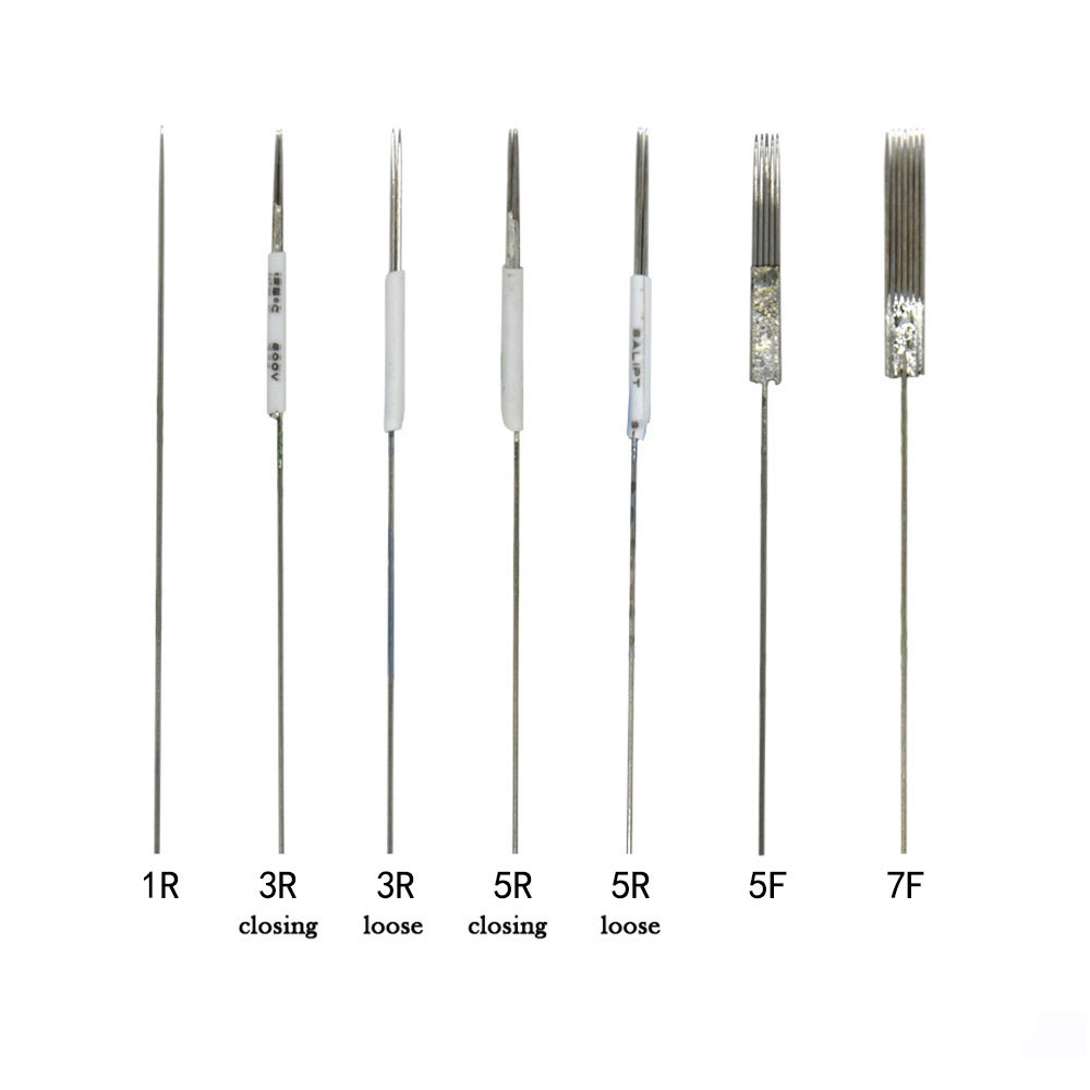 Microblading Machine 1R/3R//5R/5F/7F Needles Permanent Makeup Tattoo Blades