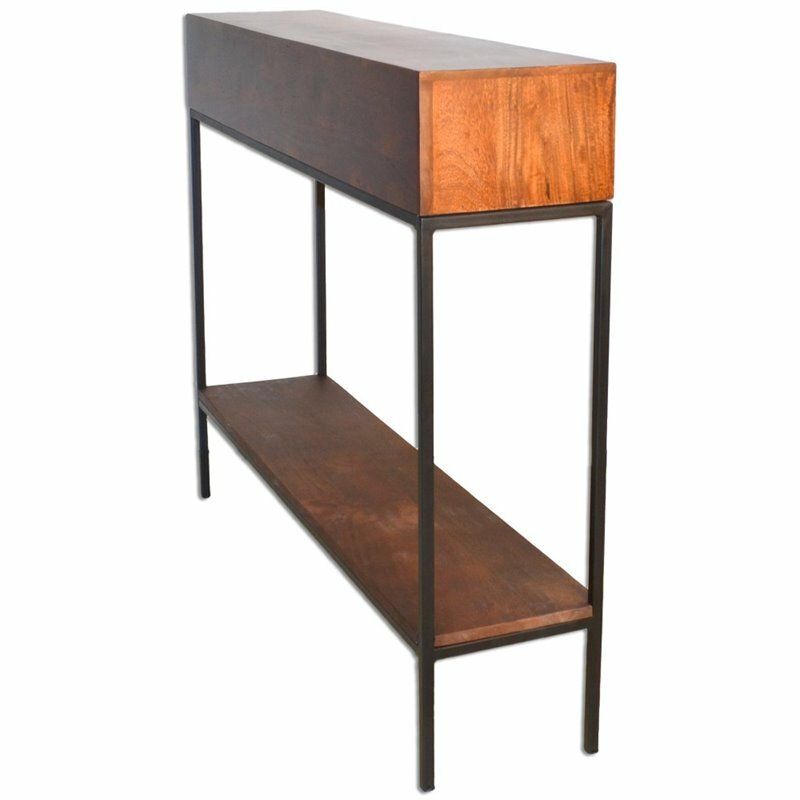 Carolina Classics Edvin Console in Chestnut/Black