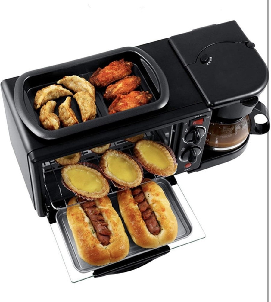 Bosch HMT72M450 Breakfast Station Black Multi-function Oven Coffee Maker Grill