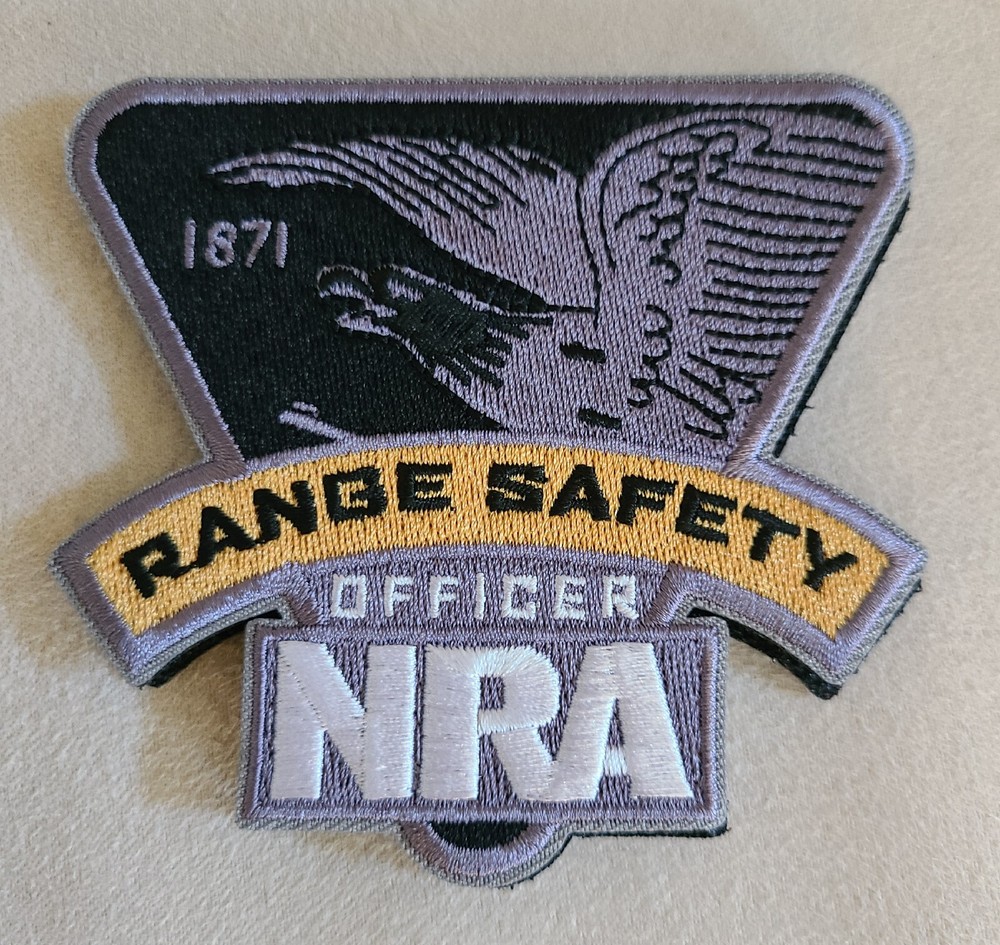 NRA Instructor And Range Safety Officer Patch (RSO) Combo