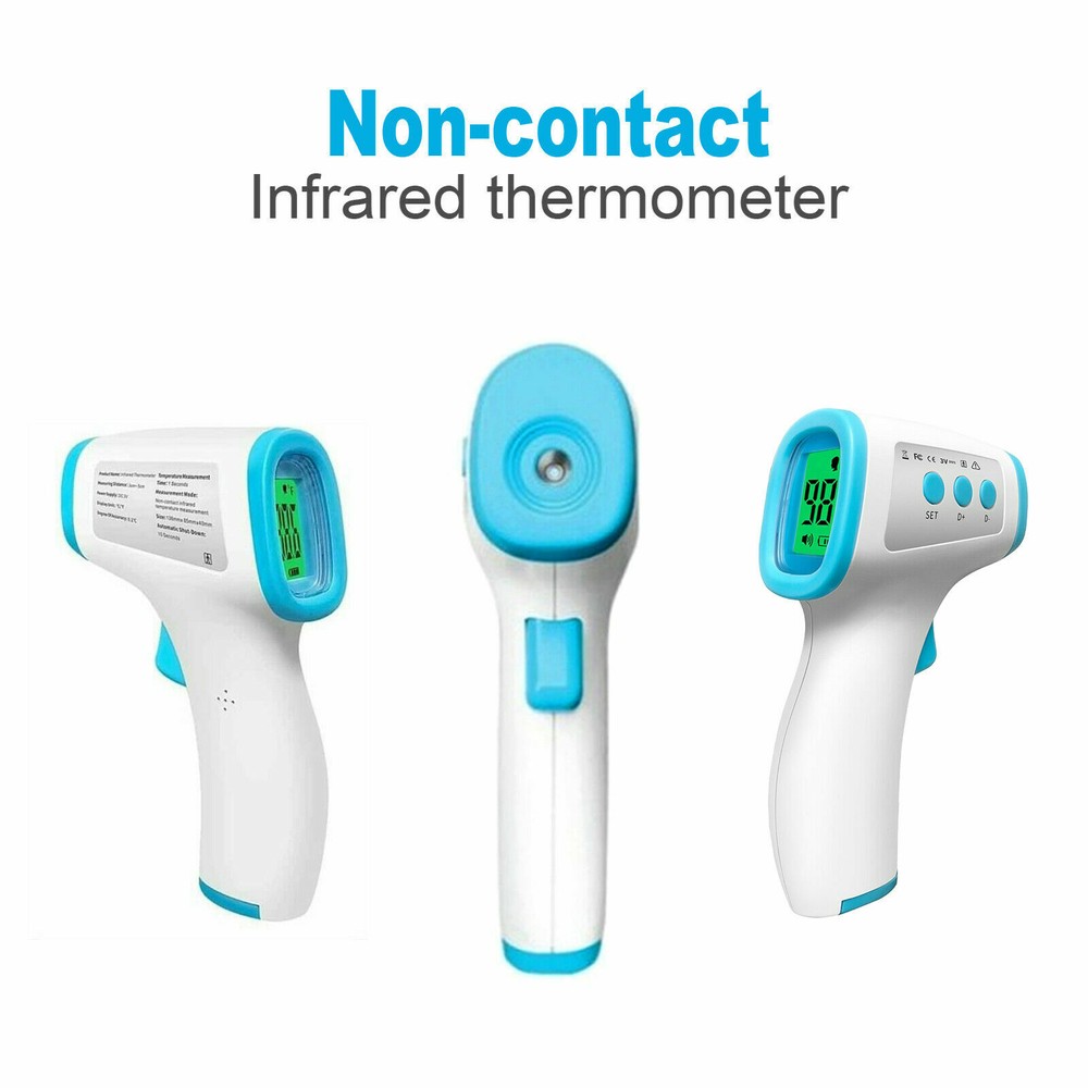 Forehead Thermometer Touchless Infrared Fever Temperature Indicator Digital