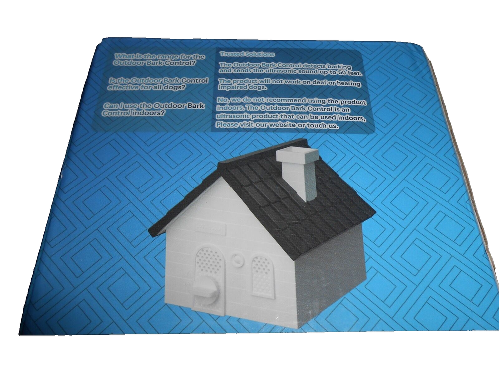 Outdoor Sonic Bark Control Device New in the Original Opened Box