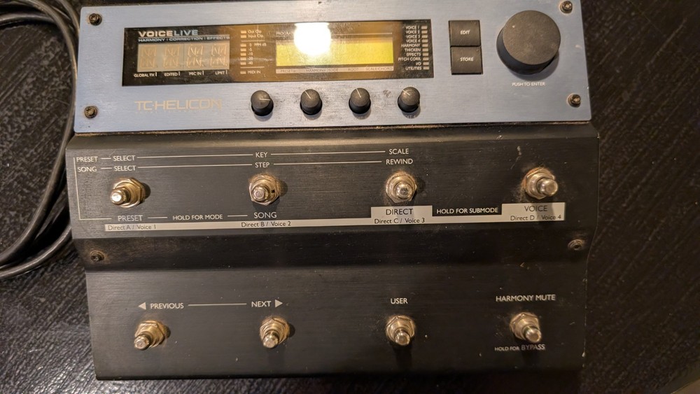 VoiceLive Harmony Correction Effects Vocal Processor