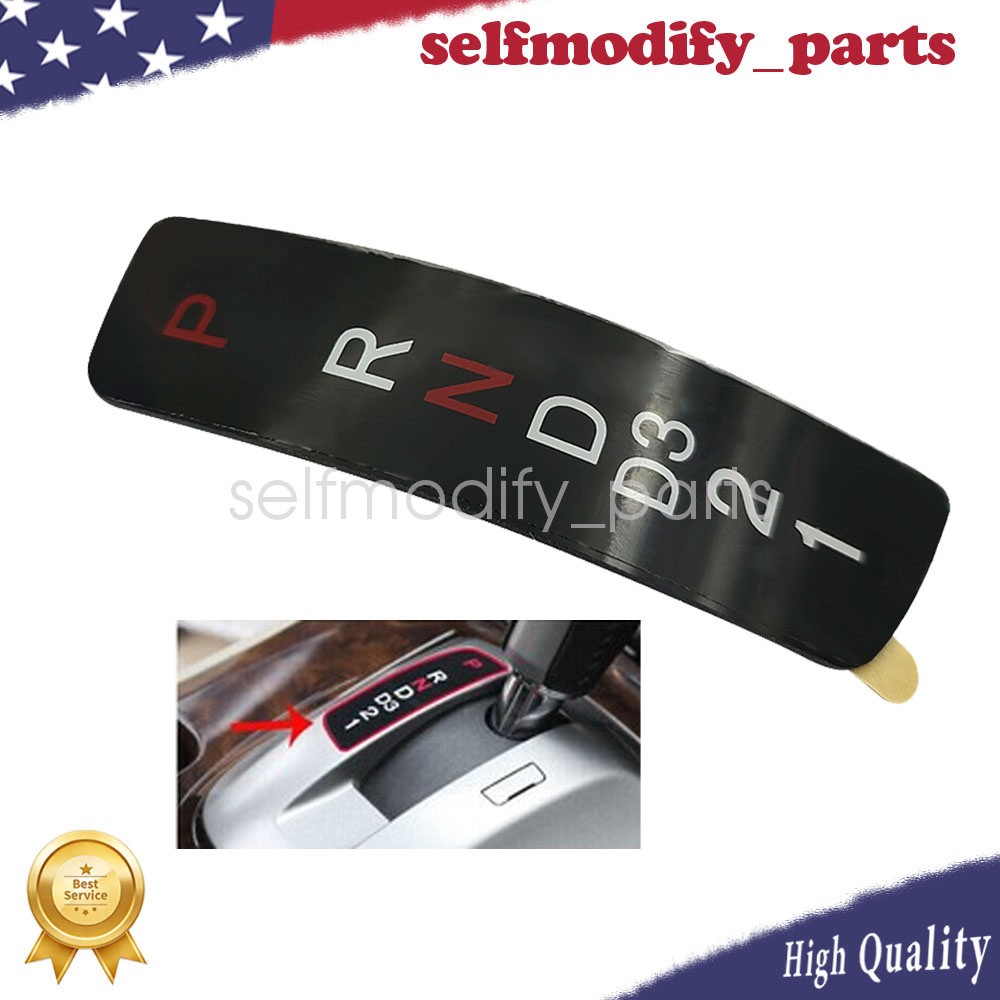 Fit 2008-2013 Honda Accord Console Gear Stick Selector Display Panel Trim Black