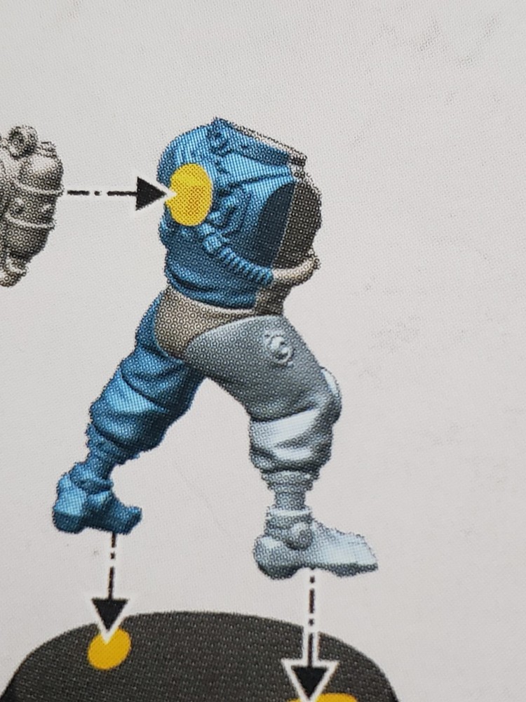 40k Adeptus Mechanicus Bits Battleclade Servitor Bionic Torso Legs x3 Set