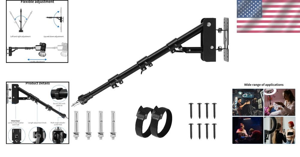 Studio Wall Mount Boom Arm 39.37inch