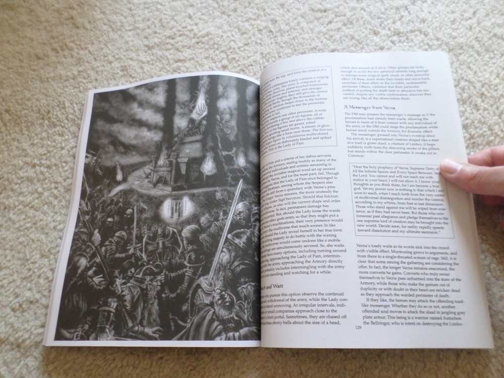 Die Vecna Die ! Dungeons & Dragons adventure module