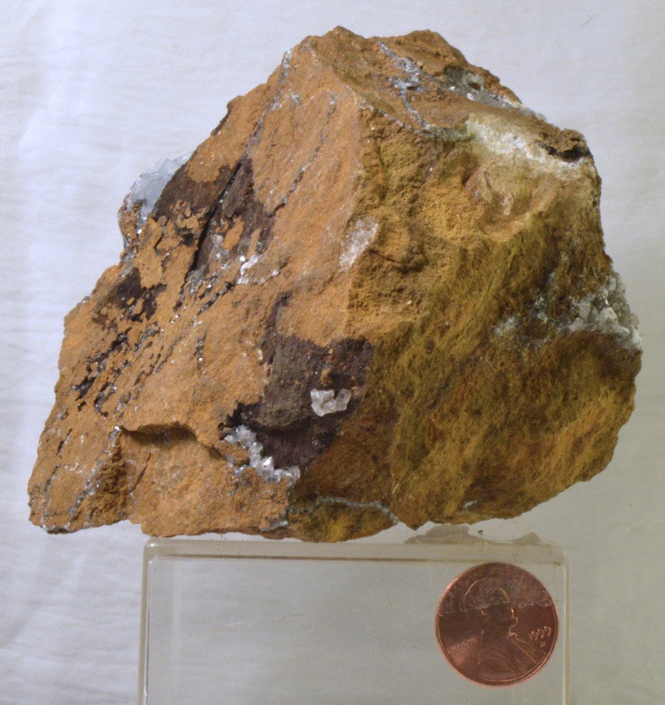 #2517 Large Blue Barite in matrix - Morocco
